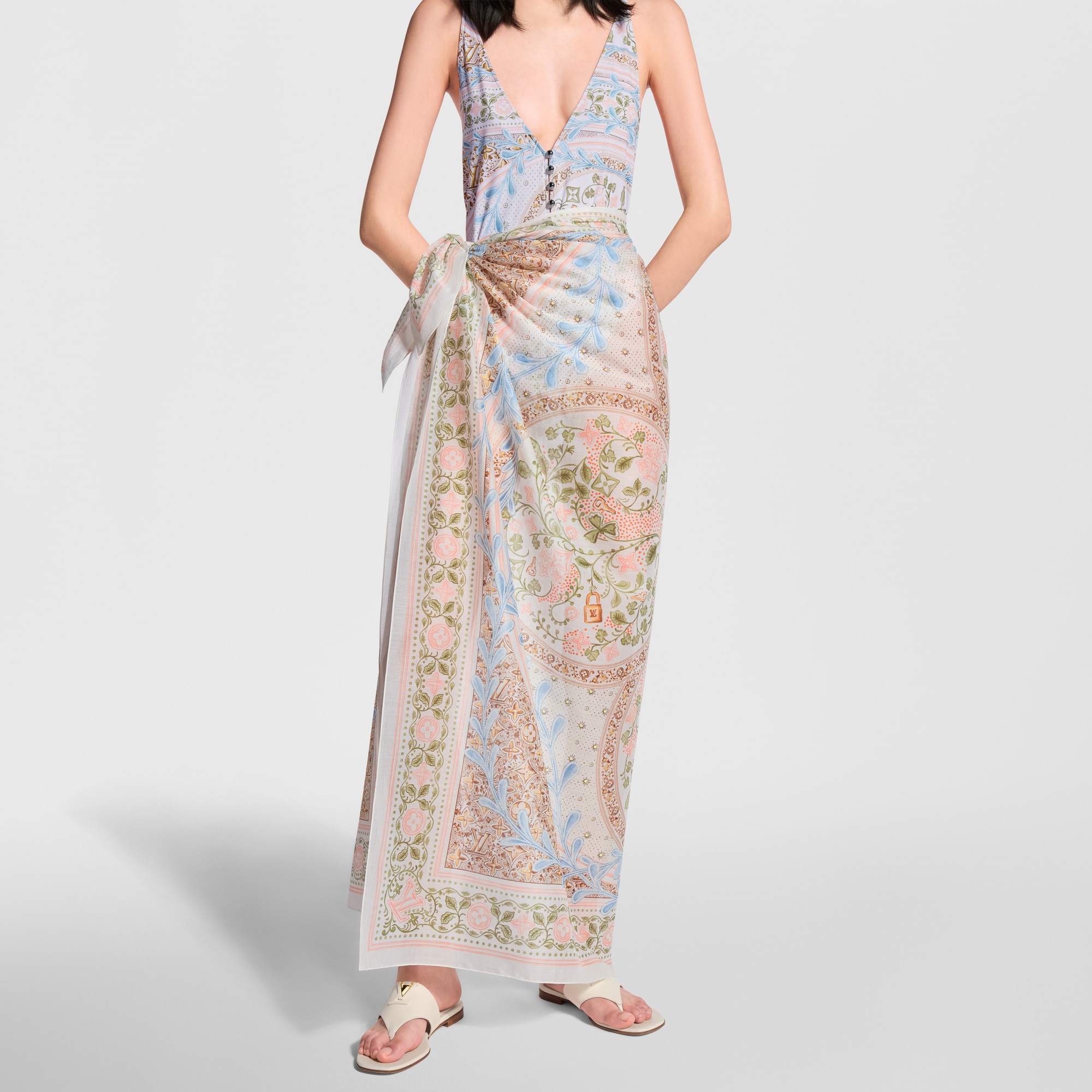 Summer Garden Shawl S00 - Accessories | LOUIS VUITTON